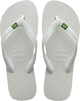 Top Brasil, Comfortable, Durable and Lightweight Flip-Flops, with Non-Slip Sole, Brazil Flag on the Straps, Adults, Unisex