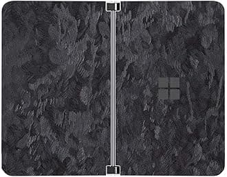SopiGuard Sticker for Surface Duo Phone Edge-to-Edge Precision Vinyl Skin Wrap (Forged Carbon)