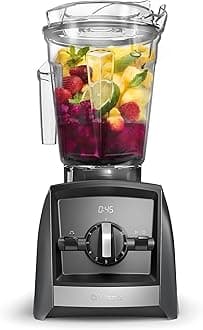 A2300 Ascent Series Smart Blender, Professional-Grade, 64 oz Low-Profile Container, Slate