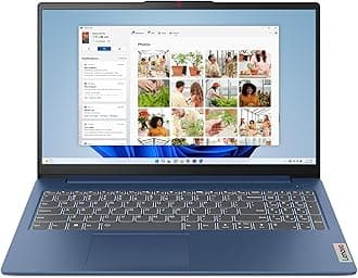 IdeaPad Slim 3 - Everyday Laptop - Lightweight - Windows 11-15.6" FHD - 8GB Memory - 256GB Storage - AMD Ryzen 5 7520U - Abyss Blue