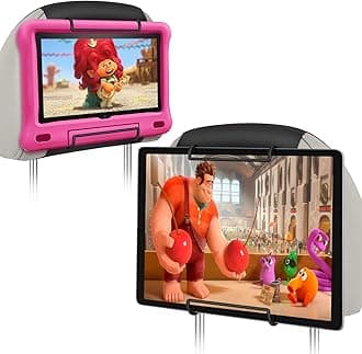 WONNIE2 Pack Car Headrest Holder for 10-12.9" Large Size Tablets