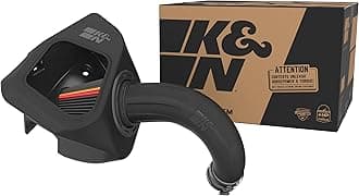 K&N NextGen Cold Air Intake System: Dry-Flow Cotton Filter: Compatible with 2019-2024 RAM 1500; 50-1578D