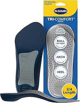Dr. Scholl's Comfort Tri-Comfort Insoles for Men, 1 Pair, Size 8-12