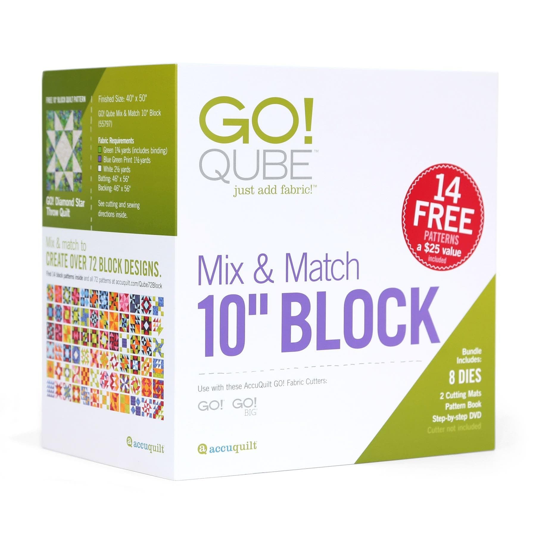 GO! Qube Mix & Match 10" Block