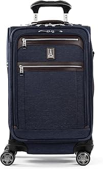 Travelpro Platinum Elite Luggage, Carryon, True Navy, One Size