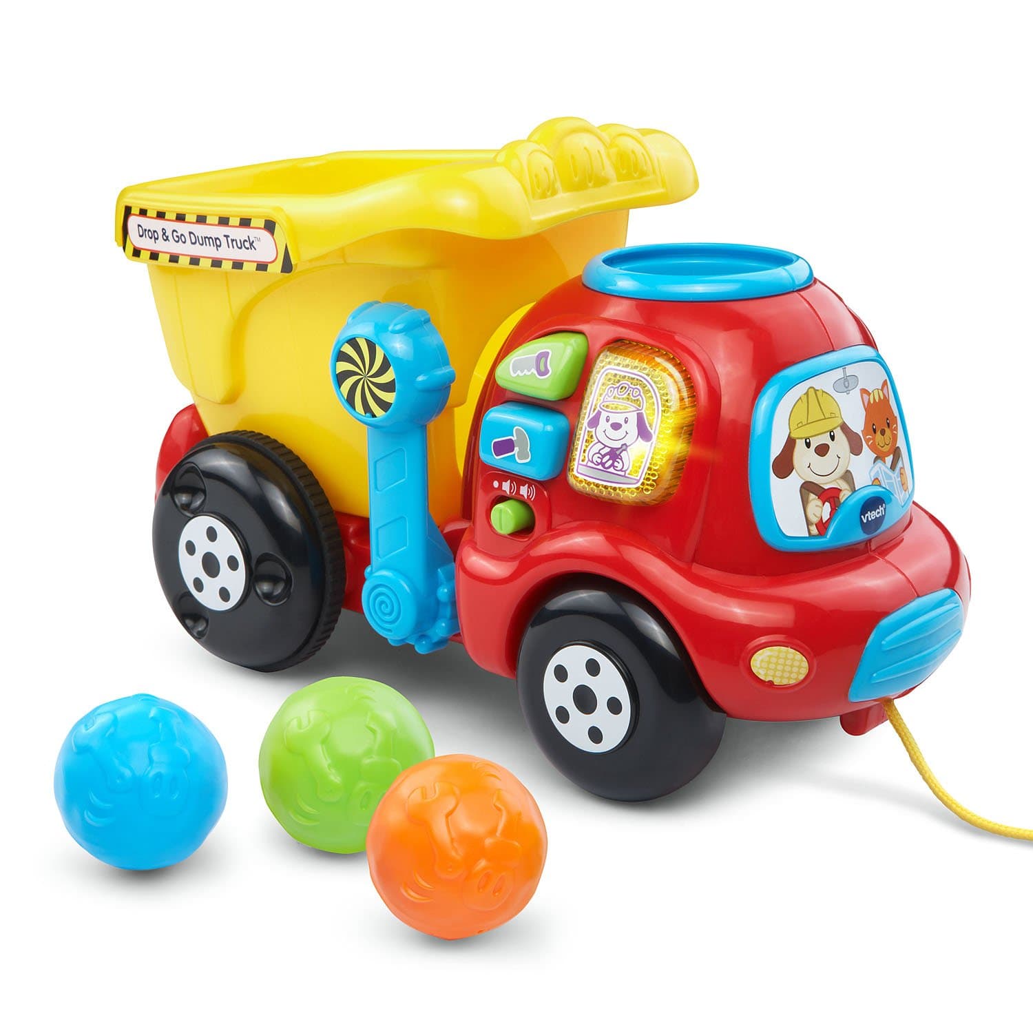 - Drop and Go Dump Truck, Yellow