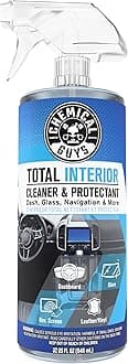 Chemical Guys Total Interior Cleaner & Protectant – Chemical Guys Interior Cleaner, Cleans & Protects Leather, Vinyl, Plastic, Rubber, Glass with a Streak-Free Finish — Cars, Trucks, SUVs, RVs, 32 oz