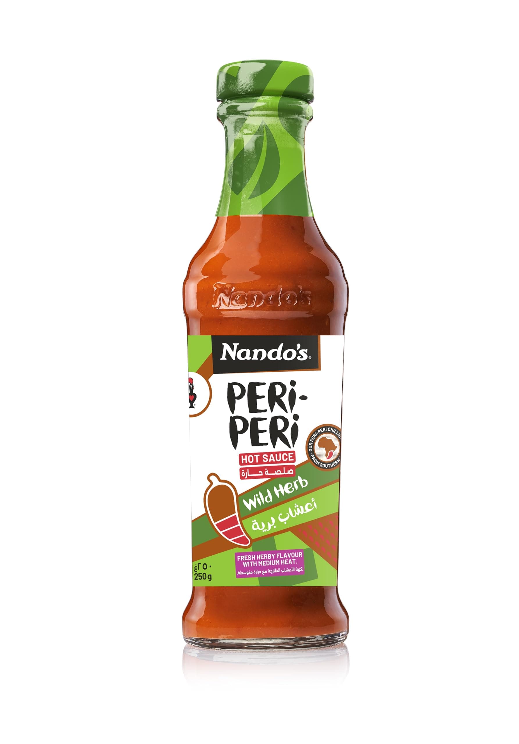 Wild Herb Medium Peri-Peri Sauce, 250 ml