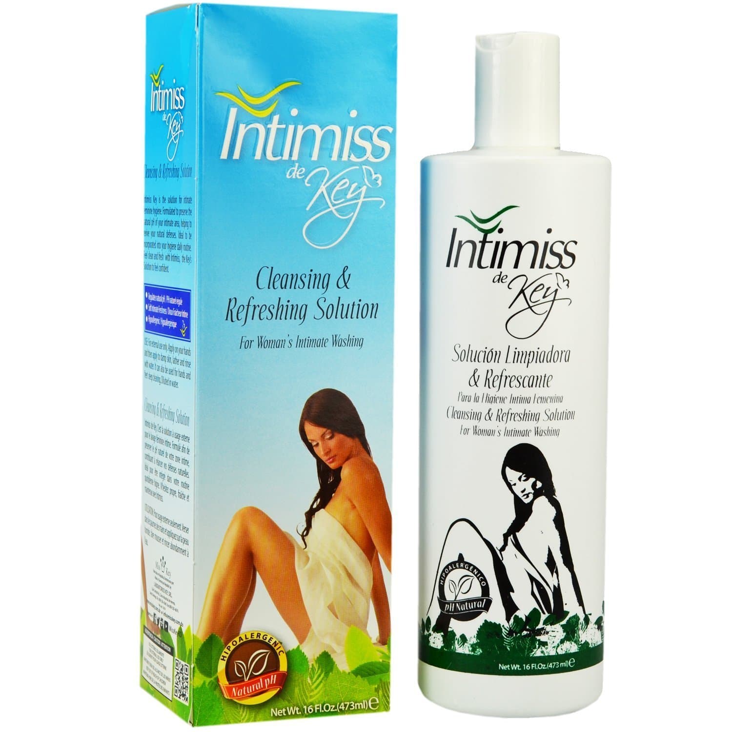 Miss KEY Intimiss De Key Cleaning and Refreshing Solution 16 oz