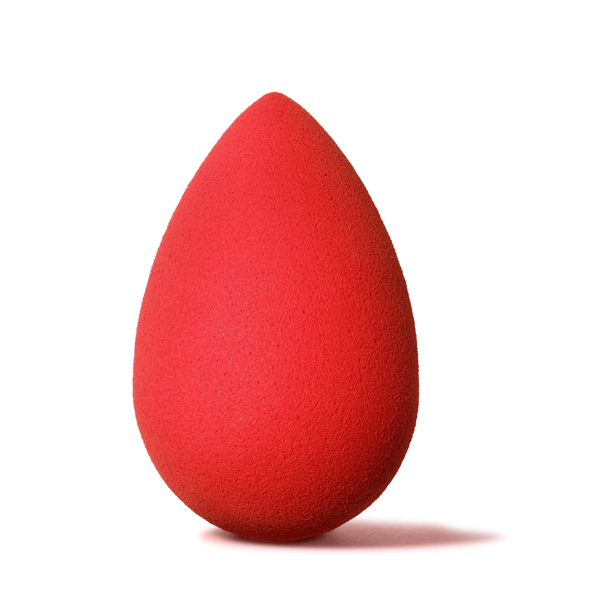 Ruby Beauty Blender Makeup Sponge, Super-Soft Foam Easily Blends Foundations, Powders & Creams, Made in USA, Reusable, Washable, Streak Free Application, Vegan, Cruelty Free