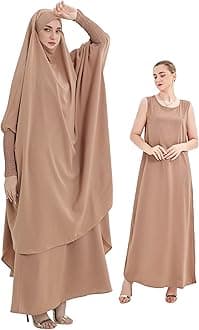 Mawwadahh Jilbab Dresses- Abayas for Women Muslim With Niqab- Prayer Clothes - Burka - Hijabs - Khimar- Islamic Dress