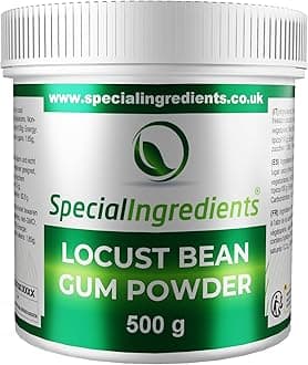 Locust Bean Gum Powder 1kg Premium Quality - Suitable for Vegans, Non-GMO, Gluten Free – Recyclable Container