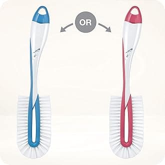 NUK Baby Bottle Cleanser & Bottle Brush | 2 x Bottle Cleaner, 1 x Twist Bottle & Teat Brush | 500 ml | Ideal for Cleaning Baby Bottles, Teats & Accessories | Fragrance Free | pH Neutral