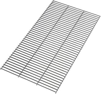 BBQ Stainless Steel Grill Grate Replacement BBQ Heavy Duty 5mm Stainless Steel Cutable, Reusable Cooking Grates, 70x41cm