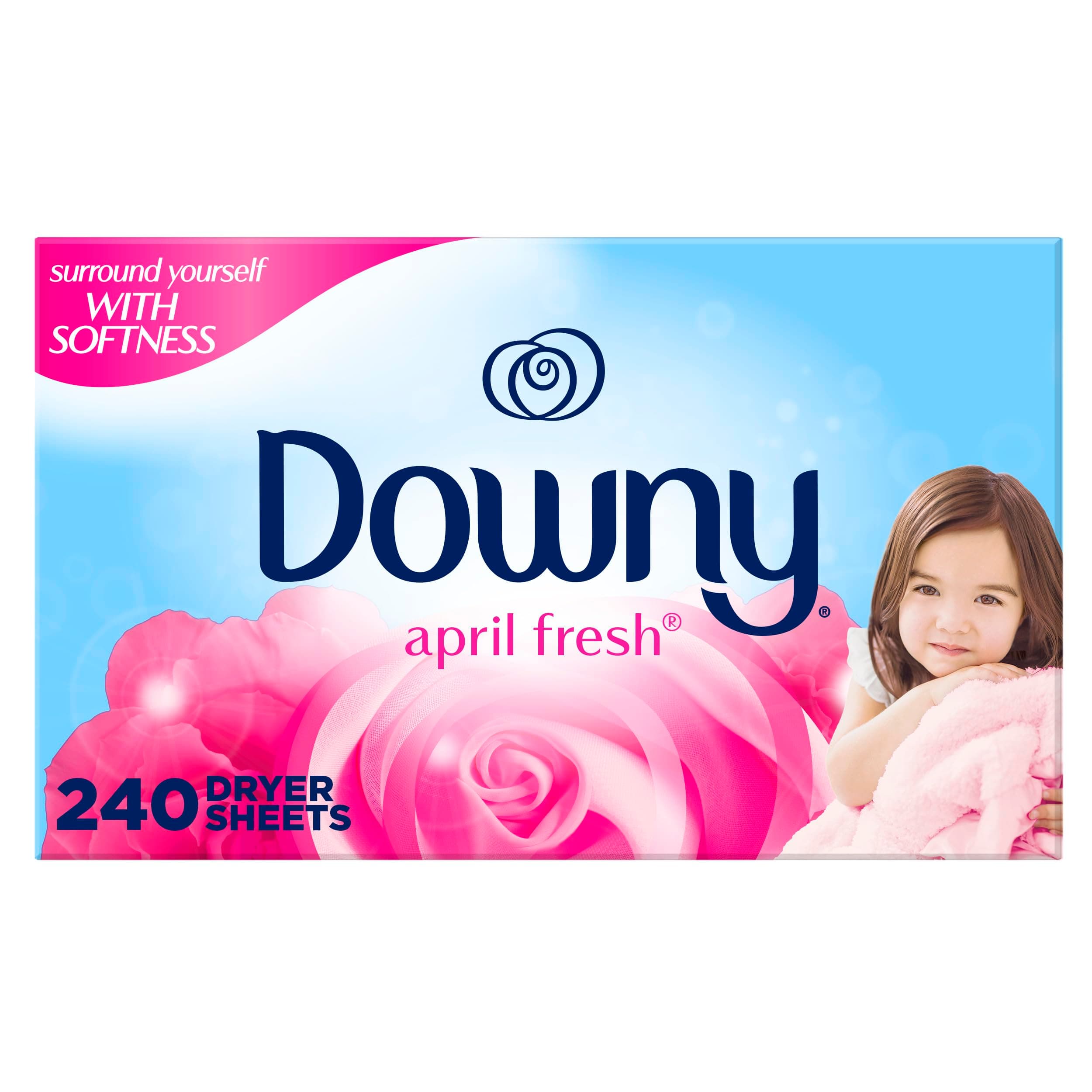 Fabric Softener Dryer Sheets, April Fresh, 240 Count