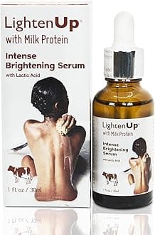 OMIC LightenUp Skin Brightening Serum for Face | 50g / 1.76 Oz - With Vitamin C, Shea Butter, Lactic Acid