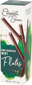 Elizabeth Shaw Mint Flutes 105g - Rich Dark Chocolate with a mint fondant centre - Treat - Share - Gift