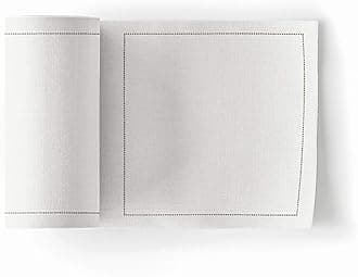 Cocktail Napkin, Washable And Reusable Cloth Napkins 4.5 x 4.5 In (100 Napkins, Cream)