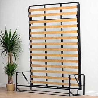 Murphy Bed - Classic Vertical Wallbed - Fold Up - Space Saving Folding Bed Frame - Pull Down - 150cm x 200cm