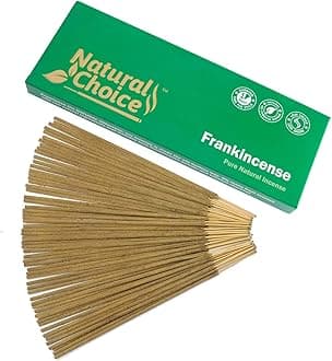 Frankincense Sticks 100 Grams, Low Smoke Traditional Sticks Made from Scratch, Never Dipped