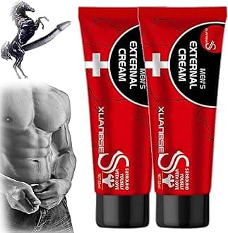 Mens External Cream - 2023 New Men's Energy Strength Massage Cream, Xbs Xuanbse Cream XXXL,Vitality Boost Cream, All Night Powerful Delay Lasting Performance (2 Pcs)