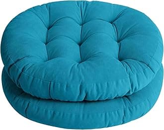 Tiita Outdoor Cushions Square Floor Pillow Thicken Tufted Seat Pad Large Floor Cushion for Yoga Meditation Living Room