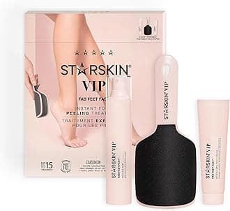 STARSKIN Fab Feet Fast, Instant Foot Peeling Spray, Foot File & Foot Cream for Soft & Smooth Skin, Premium Callus Remover for Rough Cracked & Dry Feet