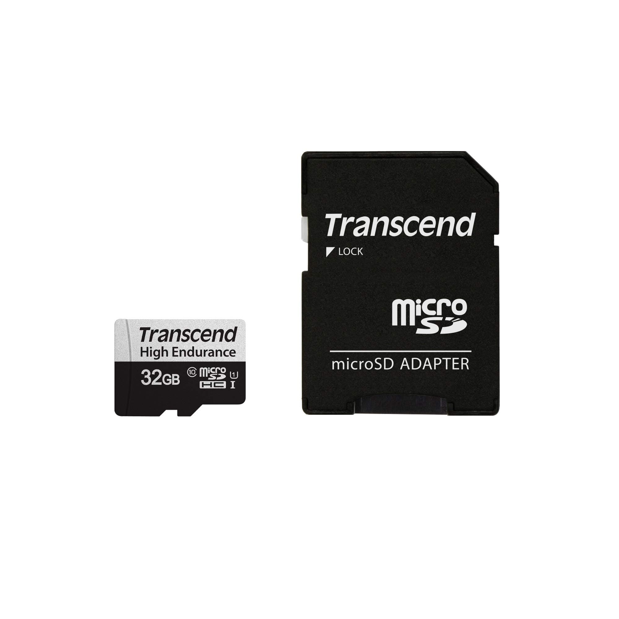32GB 350V(uSD Card), Micro SD, Memory Card, U1, Full HD, Up to 100MB/s, for Camera and Drones - TS32GUSD350V