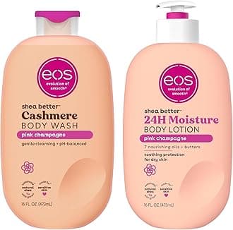 Shea Better Body Lotion+ Body Wash, Pink Champagne
