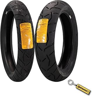 Continental ContiTrailAttack 3 Tour Motorcycle Tire 59V - High-Performance Grip, Enhanced Stability, and Quick Warm-Up (120/70 R19, 150/70 R18)