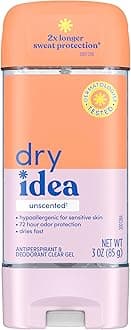 Antiperspirant Deodorant, Unscented, 3 Ounce
