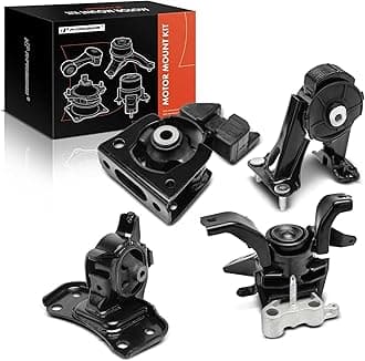 A-Premium 4PCS Engine Motor Mount and Transmission Mount Set Compatible with Toyota Prius 2010-2015, Prius Plug-in/V 2012-2015 & Lexus CT200h 2011-2017, L4 1.8L, Automatic Transmission CVT