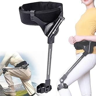Device Bionic Exoskeleton Legs for Walking Assistance Mobility Aid, Adjustable Strength Support for Hiking and Climbing Stairs, Ideal Lower Limb Rehab Device Elderly and Disabled Adults (Left Leg, M)