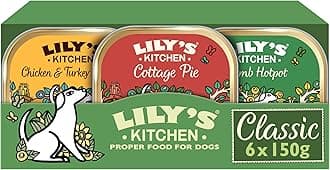 LILY'S KITCHEN Dog Classic Dinners Multipack Wet Food (6x150g)