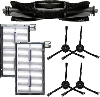 Replacement Parts for Eufy X8 Pro Serie, for Eufy X8 Pro SES Vacuum Cleaner, Robot Vacuum Cleaner Spare Parts, Accessory Kits