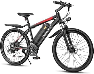 Electric Bike for Adults, 1000W Peak Ebike, 50Miles 21.7MPH Electric Mountain Bike, 26" Adult Electric Bicycle with 48V Removable Battery, Adjustable Stem, Fenders, 21 Speed, UL 2849 Certified