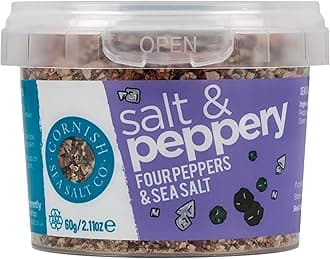 Cornish Sea Salt Tub (1 Pack, Salt & Peppery 60g)