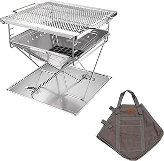 (Large size) Portable Wood Burning Grill & Fire Pit MT-045
