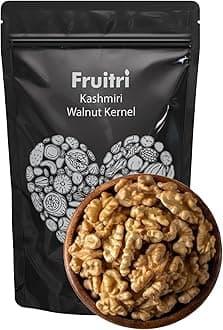 Fruitri Premium Kashmiri Walnut Kernels - 200gm, Fresh and Natural, Walnuts Without Shell, Akhrot giri, Walnut Kernel, Perfect for Snacking and Cooking