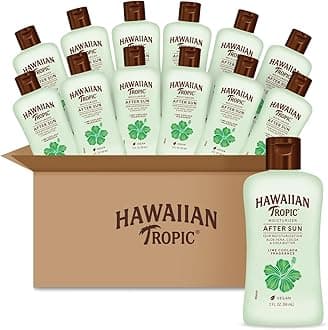 After Sun Lotion Lime Coolada Case, 12 mini bottles | After Sun Care Travel Essentials, Aloe Vera Lotion, 2 fl oz each (Pack of 12)
