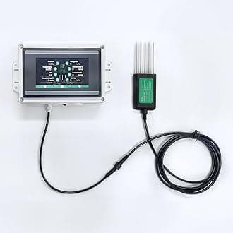 Soil Moisture Temperature Humidity EC PH NPK Sensor 8 in 1 Rapid Soil tester meter