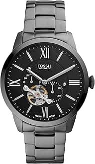 Fossil Men's Watch, Townsman Automatic Stainless Steel Watch for Men