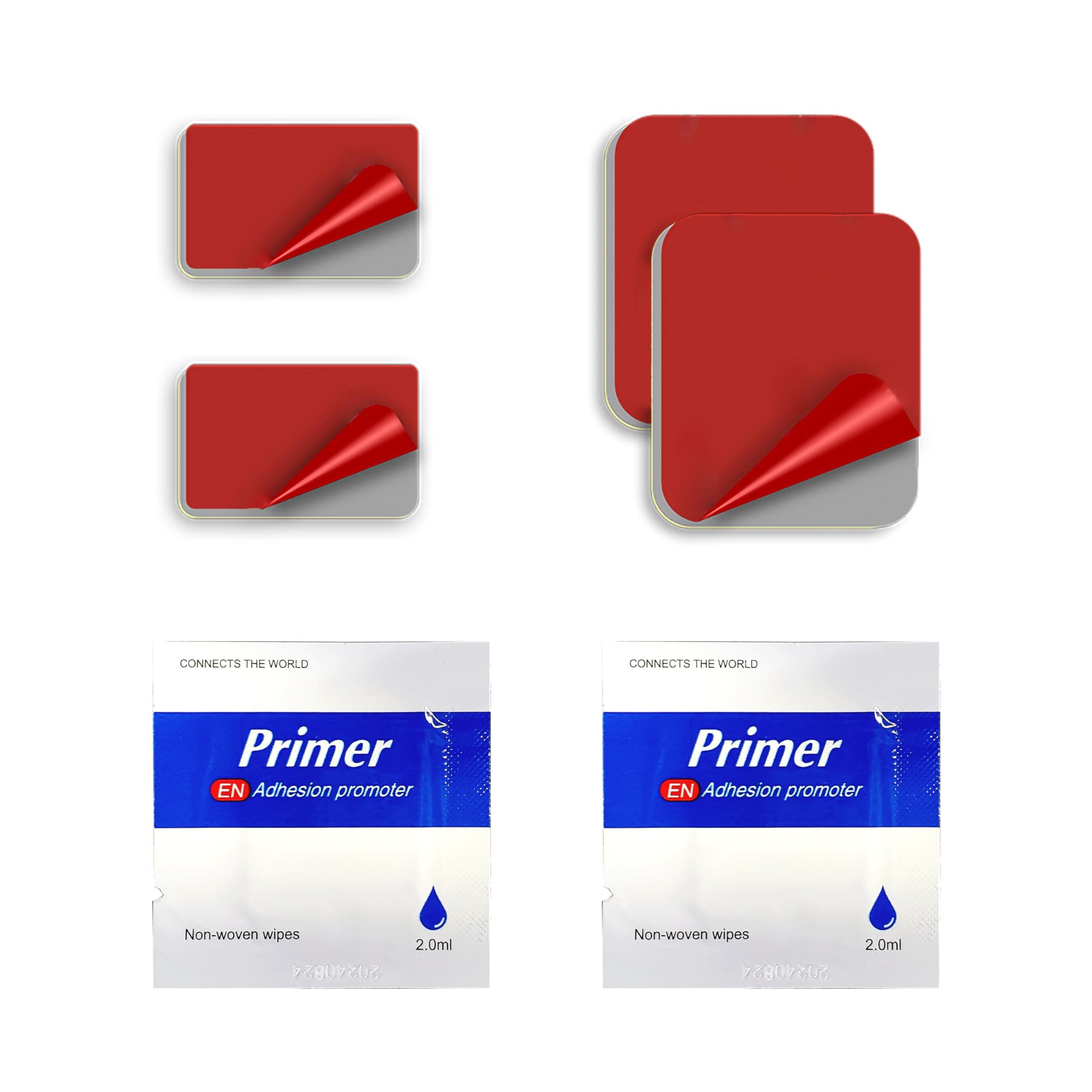 Dash Cam Mounting Kit – Double-Sided Adhesive Pads Made with 3M VHB & Electrostatic Film – Residue-Free Windscreen Install for Car Camera Mounts