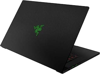 Razer Skin Vinyl Laptop Wrap: Blade 15 - Full Wrap - Premium 3M Cast Vinyl - Scratch Resistant - Unique Designs & Finishes - Easy Application - 3D Honeycomb - Black