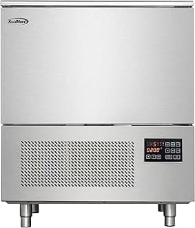 KoolMore 5-Pan Countertop Blast Chiller 30 lbs Rapid Chill / 26.5 lbs Rapid Freeze, ETL Listed in Stainless-Steel (KM-CBLC-5)