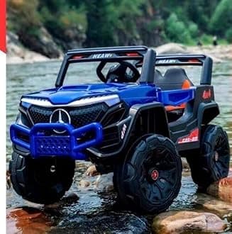 TechPlus TechPlus- Kids Car,Ride on Toy Car, Baby Car, Big Toys Children Ride on Battery Car with Motors - Buy Toy Cars with Friction Motor, Newest Ride on Car, Kids Car Ride on Car Toy (BLUE)