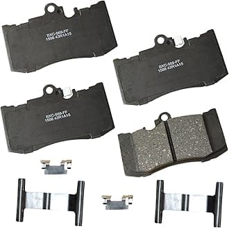 BENDIX SBC1586 Stop By Brake Pad, 4 Pack