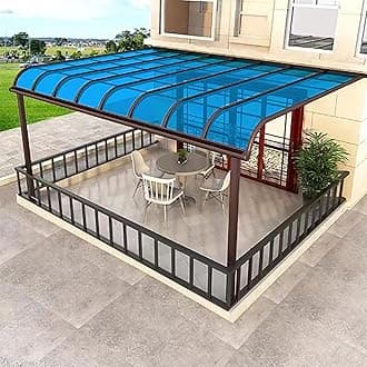 Polycarbonate Roofing Sheet Outdoor Clear, Polycarbonate Roofing Sheets, Lightweight Clear Plastic Sheet Transparent Durable Panel, Transparent Acrylic Plastic Panels