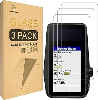Screen Protector compatible with COROS DURA [Tempered Glass] [3-PACK] [Japan Glass with 9H Hardness]