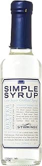 Pure Cane Simple Syrup Cocktail Mixer, 12 ounce bottle | Pack of (1) |